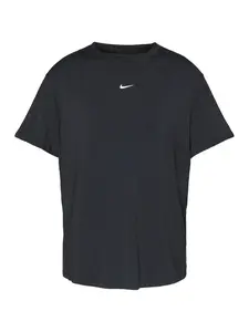 NIKE Funkčné tričko 'One'  čierna / biela
