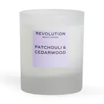 Revolution Vonná svíčka Patchouli & Cedarwood (Scented Candle) 170 g