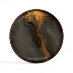 Podnos Organic valet - sklo - Bronz - kulatý - L - Ethnicraft