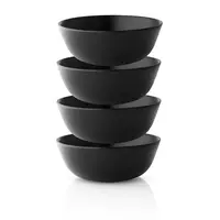 Miska 0,5l Ø16cm Nordic Kitchen, set 4ks, černá - Eva Solo