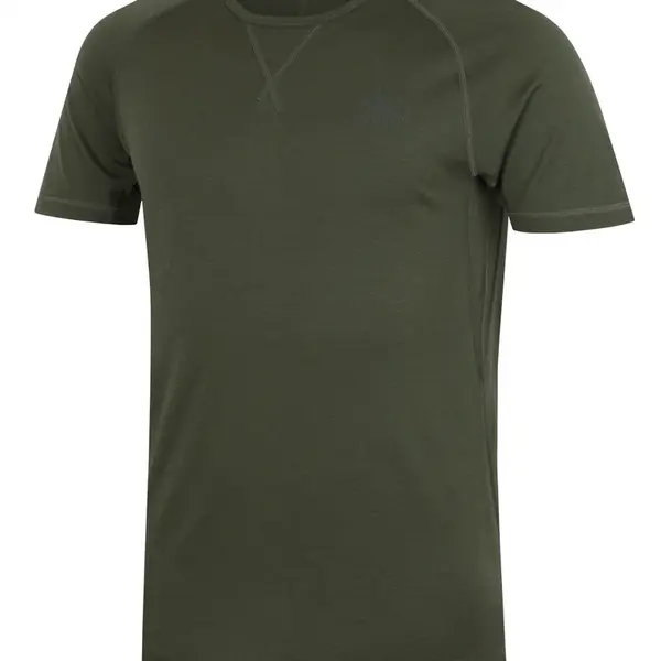 Husky Mersa M XXXL, green Merino termoprádlo triko