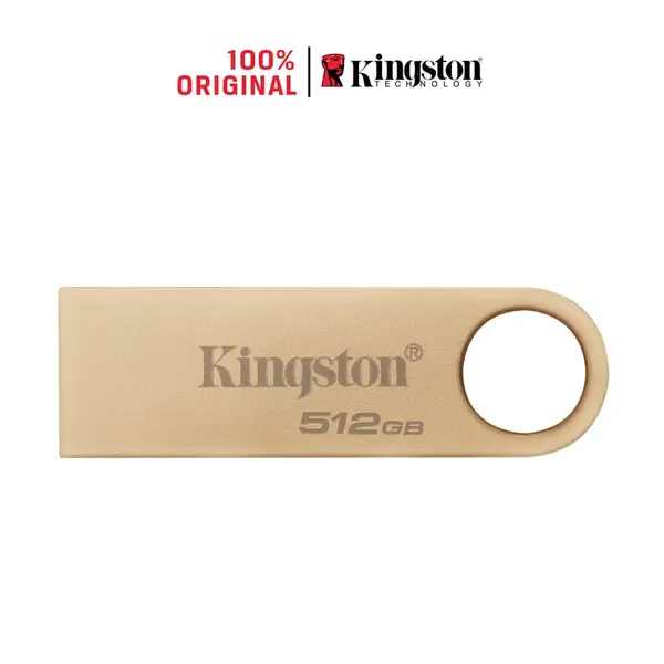 Kingston 512GB DataTraveler DTSE9, 3. Generace, USB 3.2, zlatá