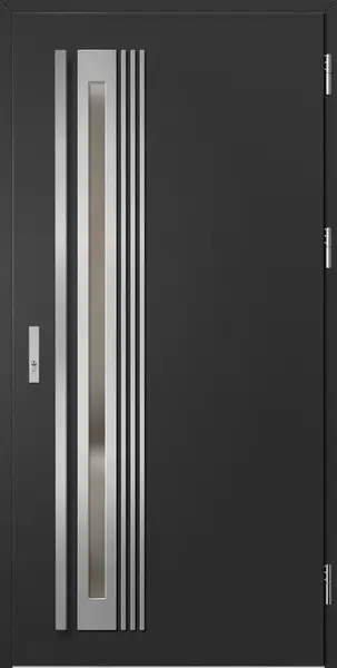 Ocelové vchodové dveře TREBUR 4