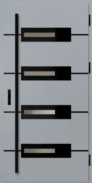 Ocelové vchodové dveře KREBEN 5