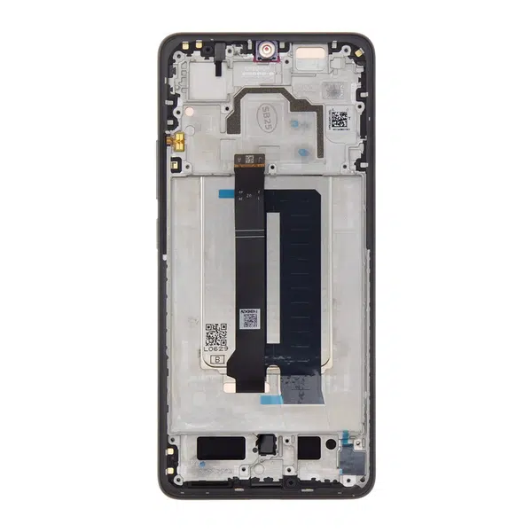LCD display + dotyková deska + přední kryt pro Poco X6 Pro 5G, black (Service Pack)
