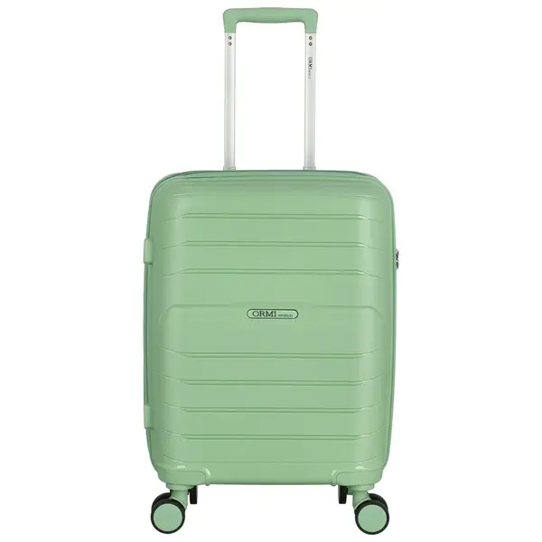 Cestovní plastový kufr světle zelený - Ormi Hiep S