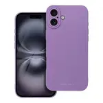 Zadní ochranný kryt ROAR case LUNA pro Apple iPhone 16 Plus, fialová