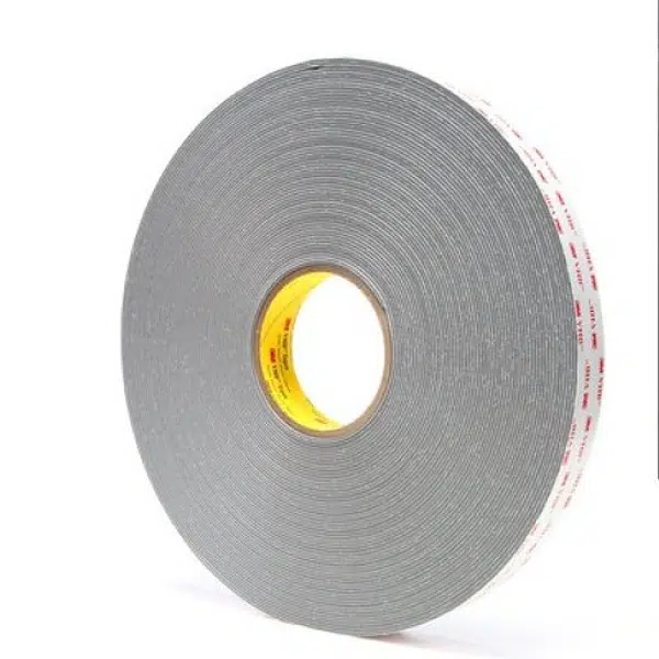 3M VHB 4956-P, 12 mm x 33 m, šedá oboustranně velmi silně lepicí akrylová páska, tloušťka 1,5 mm