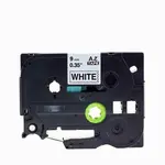 Kompatibilní páska s Brother TZe-V221, 9mm x 5,5m, černý tisk / bílý podklad, vinyl