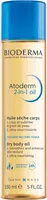 Bioderma Suchý tělový olej Atoderm 2v1 Oil (Dry Body Oil) 150 ml