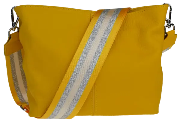 NovaKabelka.cz Batilda Gialla Chiaro s přídavným popruhem II