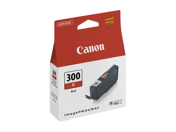 Canon PFI-300R 4199C001 červená (red) originální cartridge