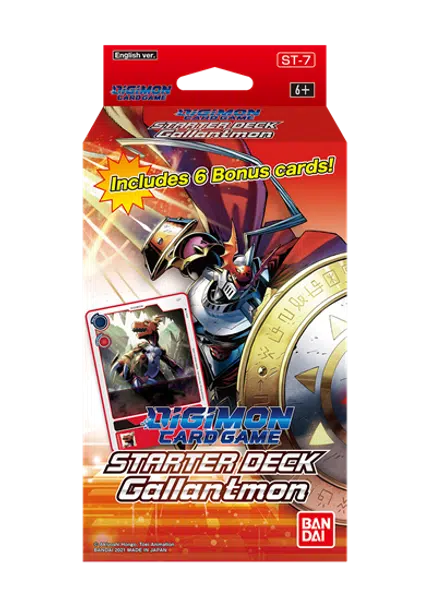 Karty Digimon - Gallantmon (ST-7) Starter Deck