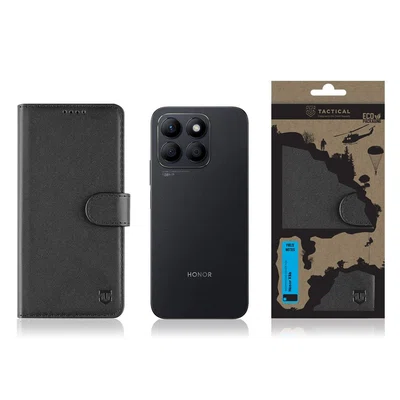 Flipové pouzdro Tactical Field Notes pro Honor X8b, černá