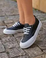 Resti Lorino Black Women's Sneakers - Footwear