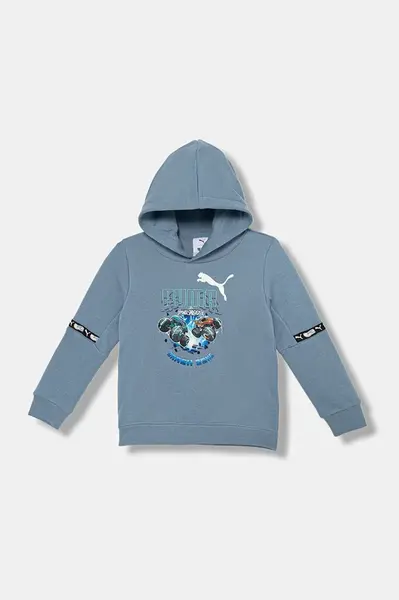 Dětská mikina Puma PUMA X HOT WHEELS Graphic Hoodie TR