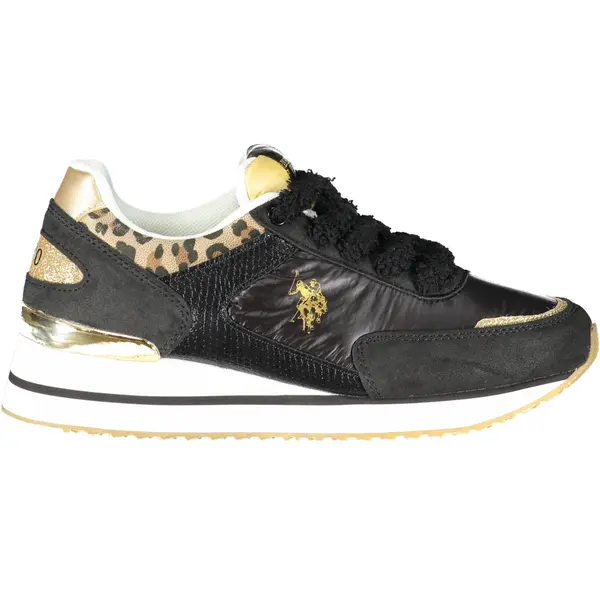 US POLO BEST PRICE BLACK WOMEN&#39;S SPORTS SHOES