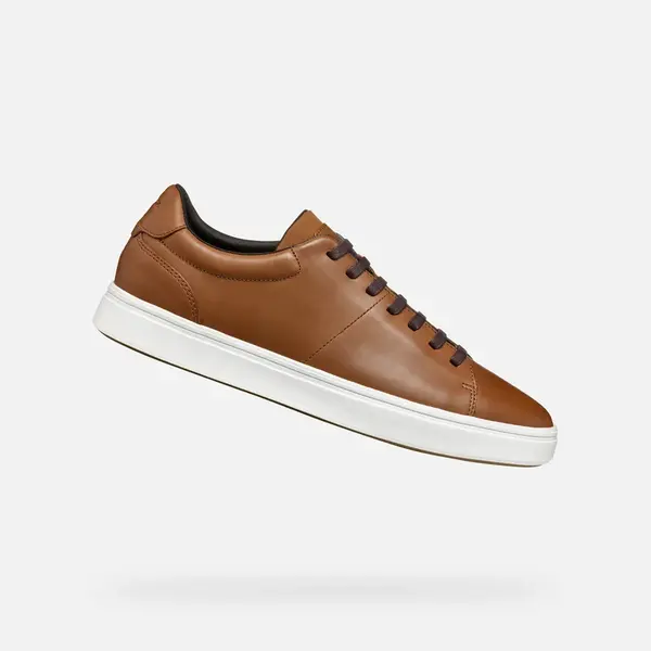 Hnědé pánské tenisky Geox Baltmoore - Pánské