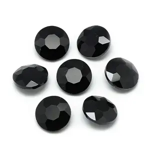 Pointed Back Glass Rhinestone Cabochons