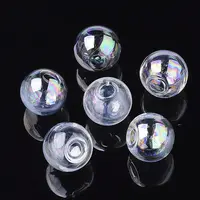 Round Handmade One Hole Blown Glass Globe Ball Bottles