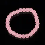 Stretchy Frosted Glass Beads Kids Bracelets for Children's Day