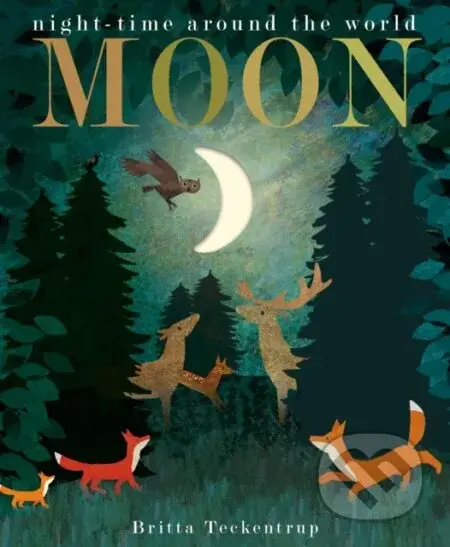 Moon (night-time around the world) - Britta Teckentrup, Patricia Hegarty - kniha z kategorie Pro děti