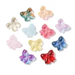 Transparent Spray Paint Glass Beads