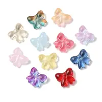 Transparent Spray Paint Glass Beads