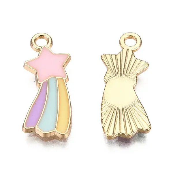 Alloy Enamel Pendants