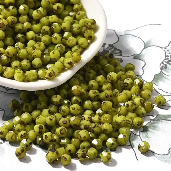 Picasso Baking Paint Glass Seed Beads