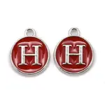 Platinum Plated Alloy Enamel Charms