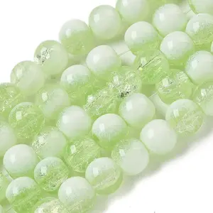 Crackle Glass Beads