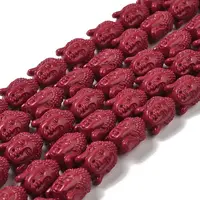 Synthetic Coral Beads Strands
