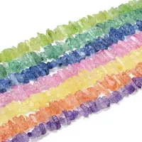 Natural Crackle Quartz Beads Strands