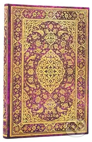 Paperblanks - týždenný diár The Orchard 2026 (mini, horizontálny, elastické zatváranie)