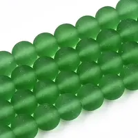 Transparent Glass Beads Strands