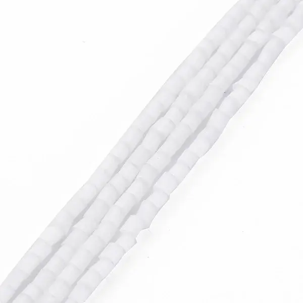 Glass Silk Stain Style Beads Strands