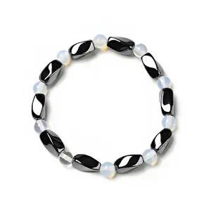 Round Opalite Stretch Bracelets