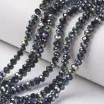 Electroplate Opaque Glass Beads Strands