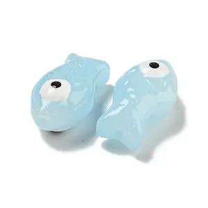 Handmade Transparent Glass Beads