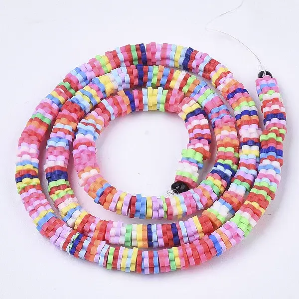 Handmade Polymer Clay Beads Strands