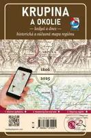 Krupina a okolie – Kedysi a dnes (1: 100 000)