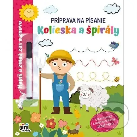 Príprava na písanie Kolieska a špirály - kniha z kategorie Omalovánky, vystřihovánky, papír