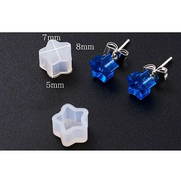 DIY Star Cabochon Silicone Mold