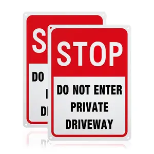 UV Protected & Waterproof Aluminum Warning Signs