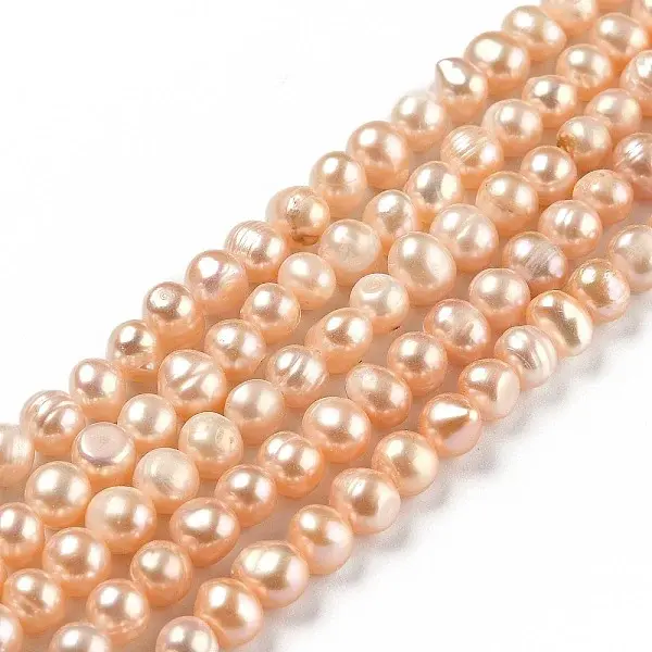 Natural Cultured Freshwater Pearl Beads Strands