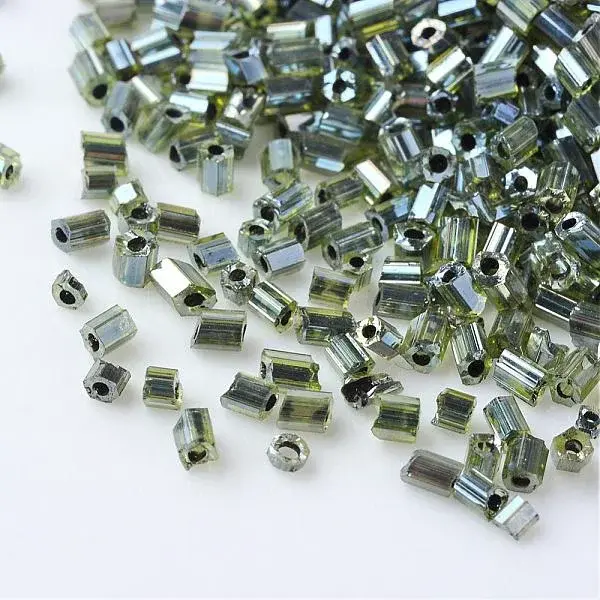 Transparent Two Cut Glass Seed Beads
