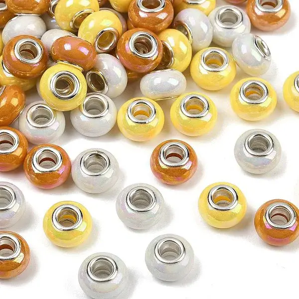 Opaque Resin European Beads