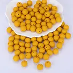Round Silicone Focal Beads