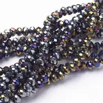Electroplate Glass Beads Strands